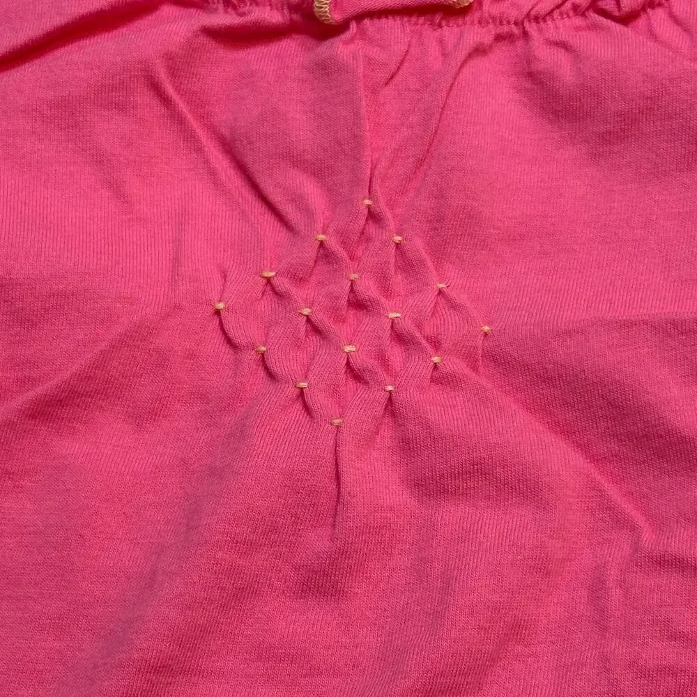 Pink Talbot Romper sz 24 months Baby Girl Bubble Romper